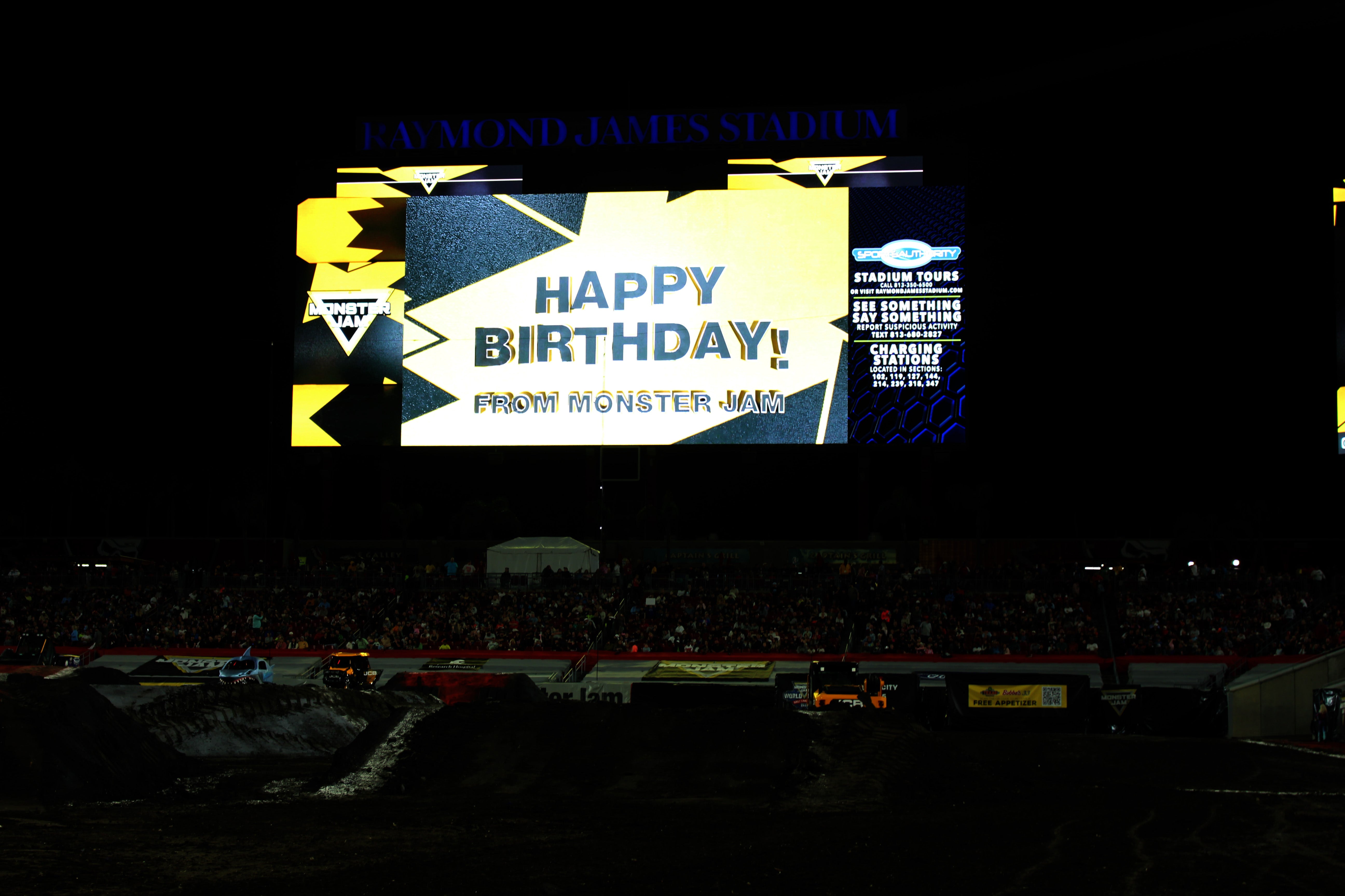 2026 Monster Jam VIP Birthday- Atlanta, GA – Feld Experiences